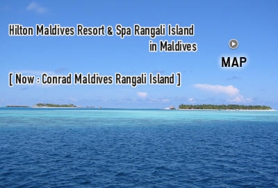 MAP / Conrad Maldives Rangali Island [Hilton Maldives Resort & Spa Rangali Island] (地図)